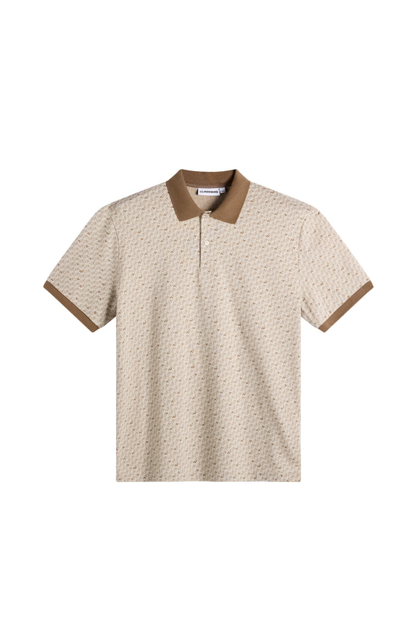 Devon Jacquard Polo / Bias Bridge Micro Moon Brindle