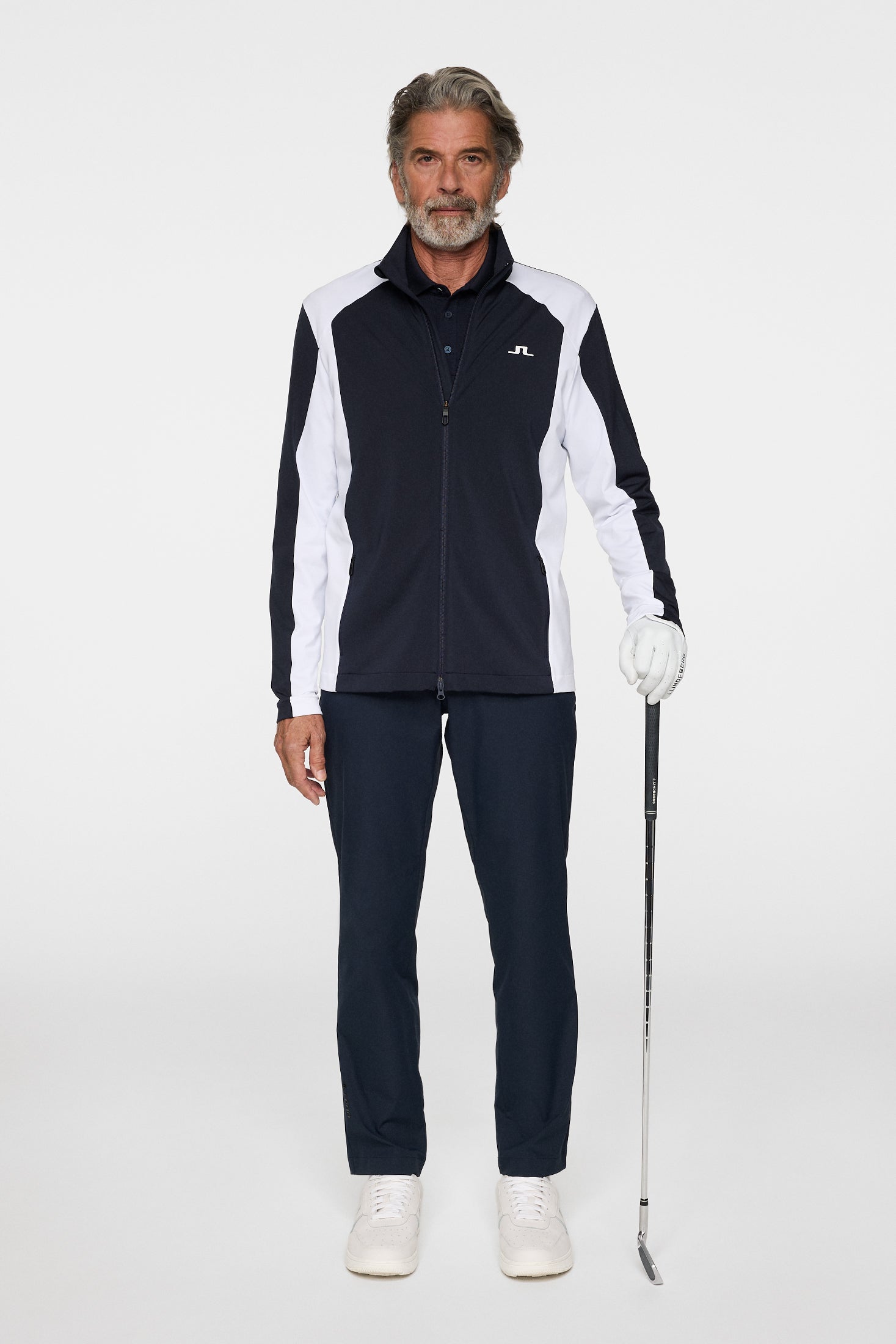 Banks Zip Mid Layer / JL Navy – J.Lindeberg EU