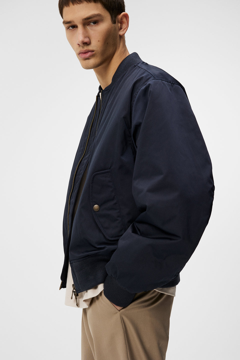 Bradfield Twill Nylon jacket / JL Navy