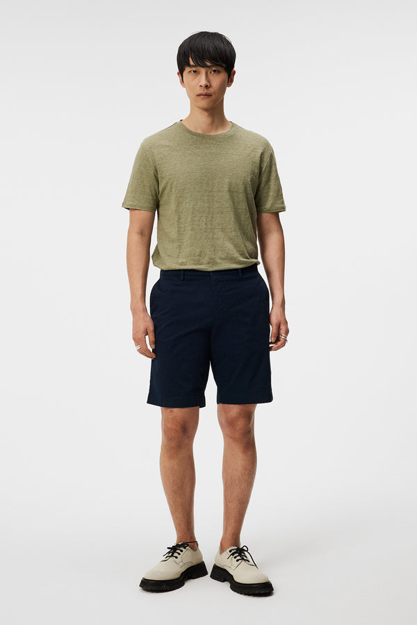 Nathan Cloud Satin Shorts / JL Navy