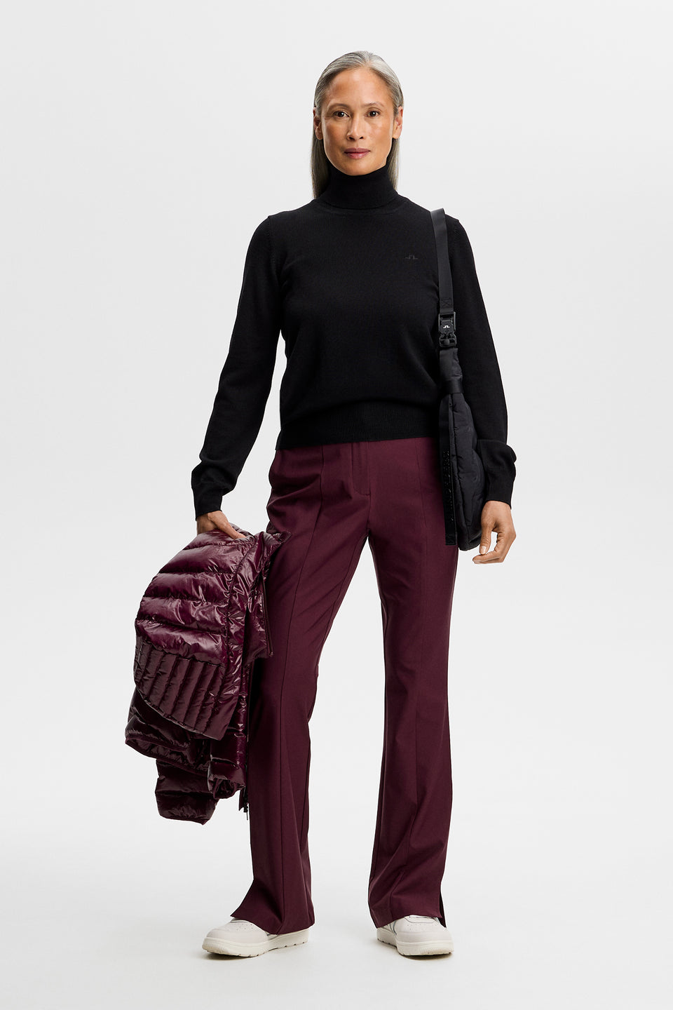 Anja Knitted Turtleneck / Black