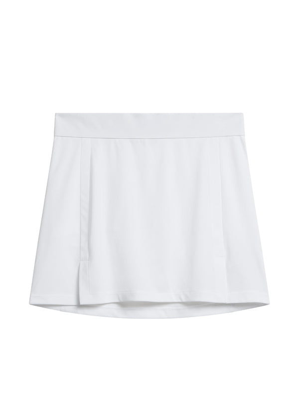 Amelie Mid Golf Skirt / White