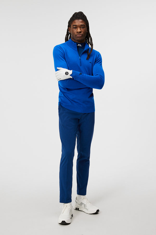 Kian Zipped Sweater / Nautical Blue