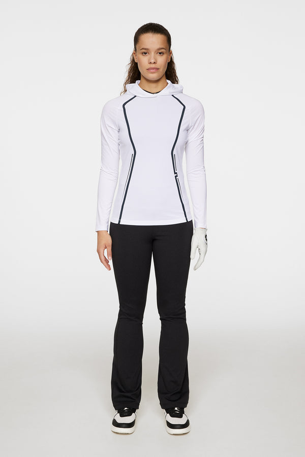 Lina Hood Mid Layer / White