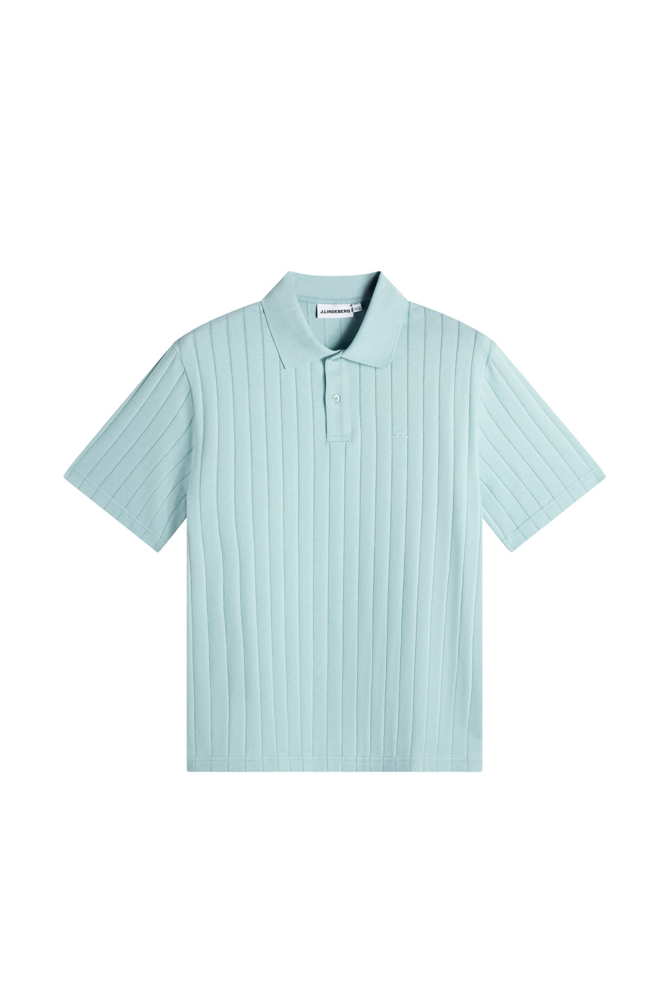Simon Stripe Polo / Forget-Me-Not