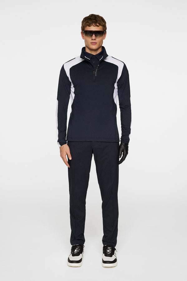 Leander Quarter Zip  Mid Layer / JL Navy