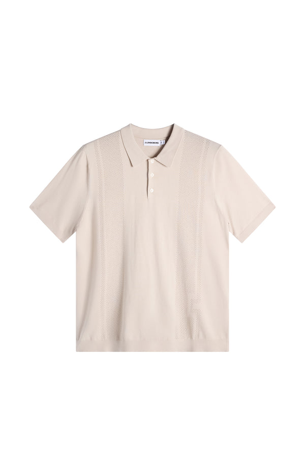 Reymond Seasonal Knit Polo / Moonbeam
