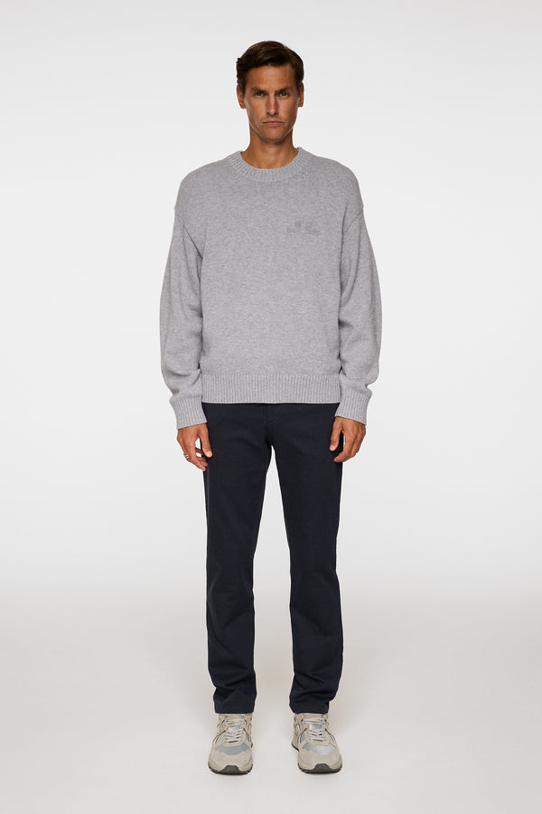 Ched Flannel Twill Pants / JL Navy