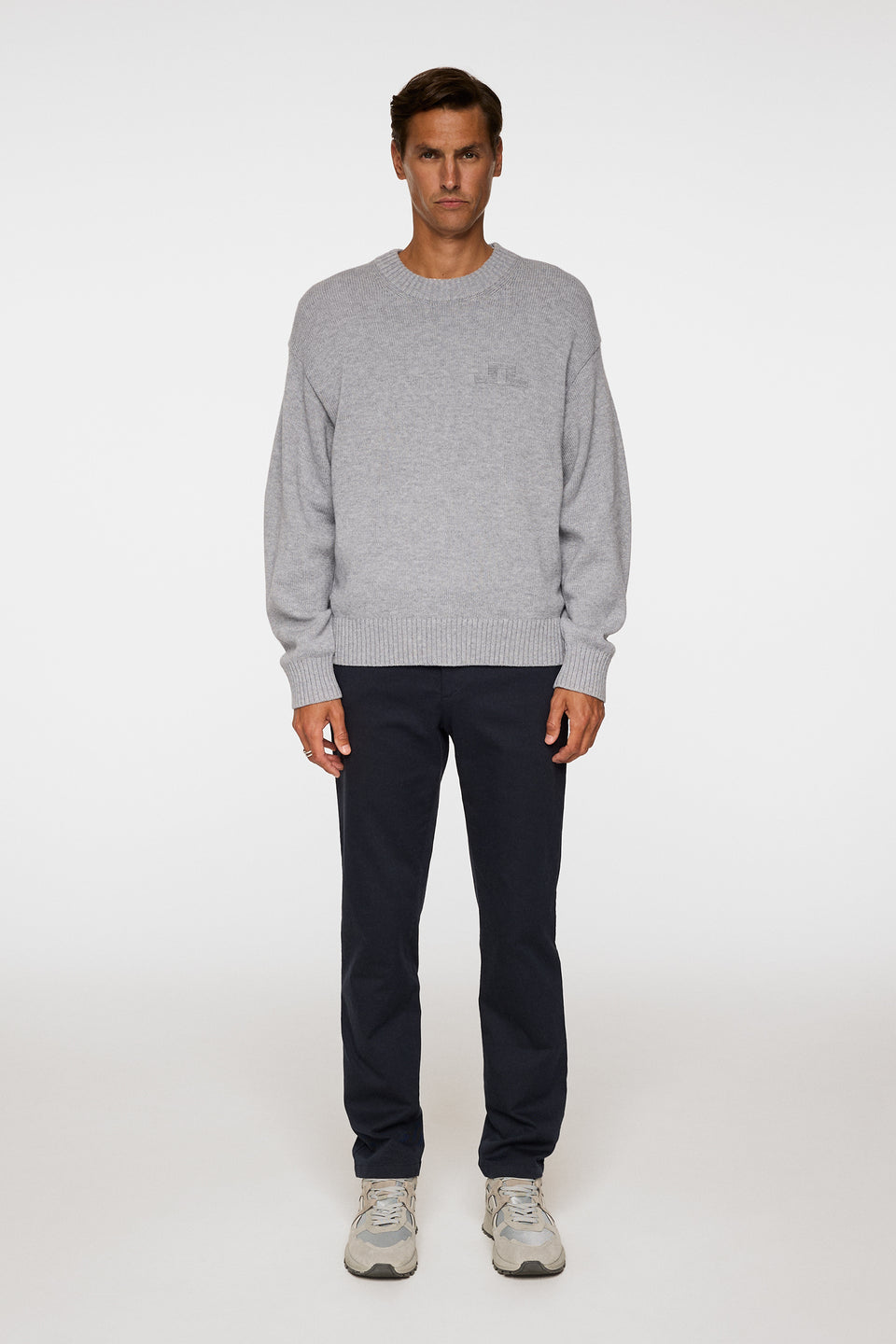 Ched Flannel Twill Pants / JL Navy