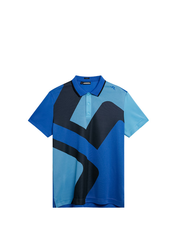 Santo Slim Fit Polo / Nautical Blue