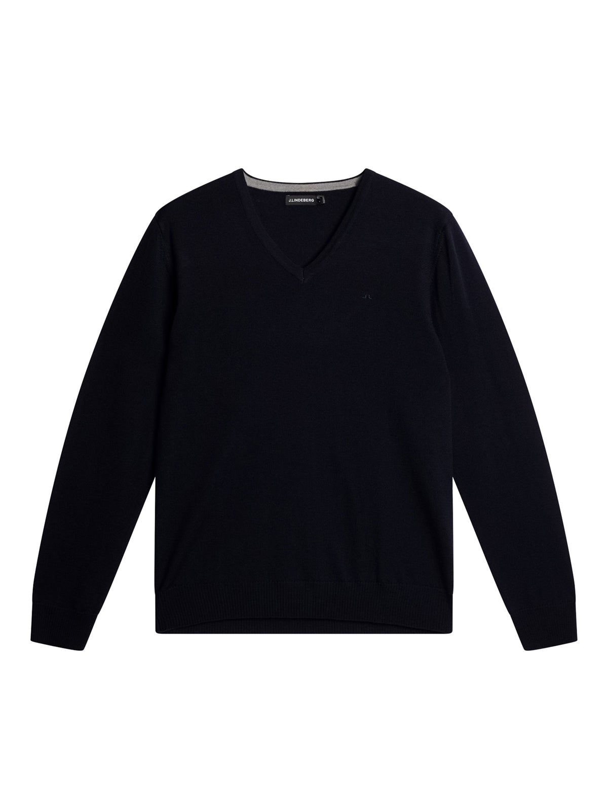 Lymann Merino V-neck Sweater / Navy