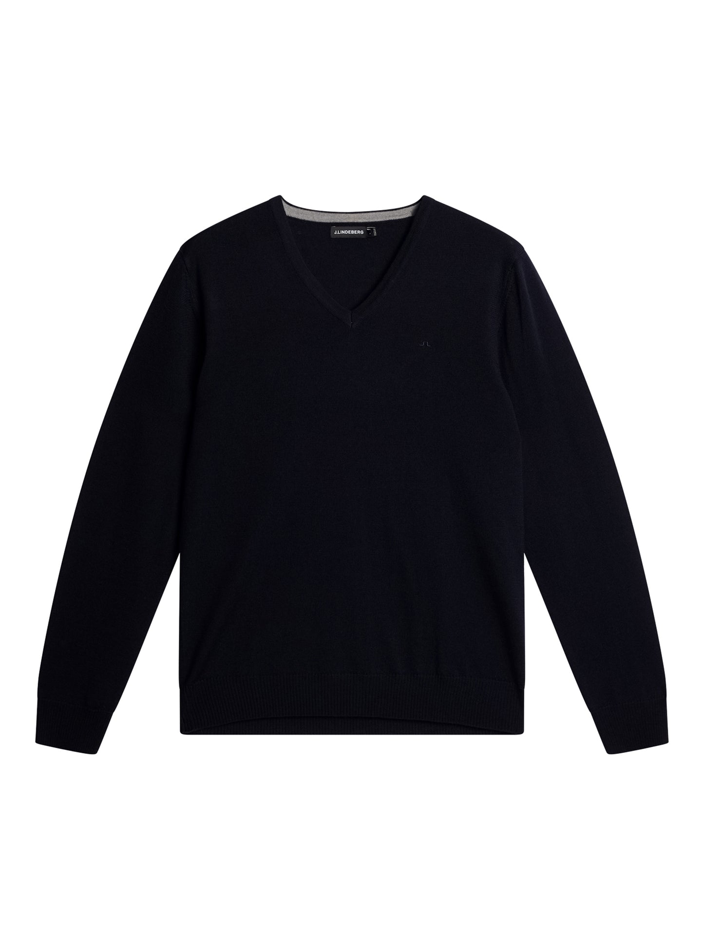 Lymann Merino V-neck Sweater / Navy