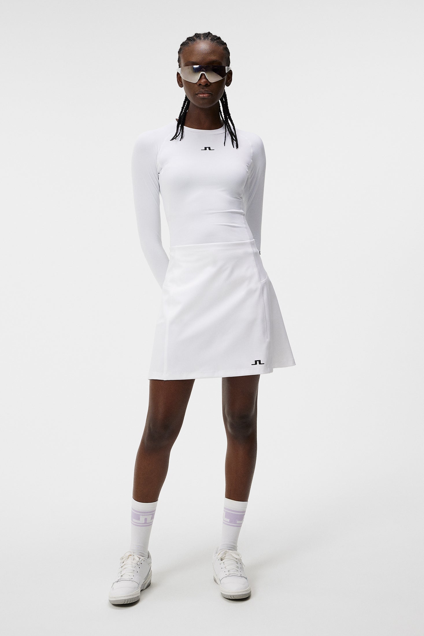 Kayla Skirt / White | J.Lindeberg Official