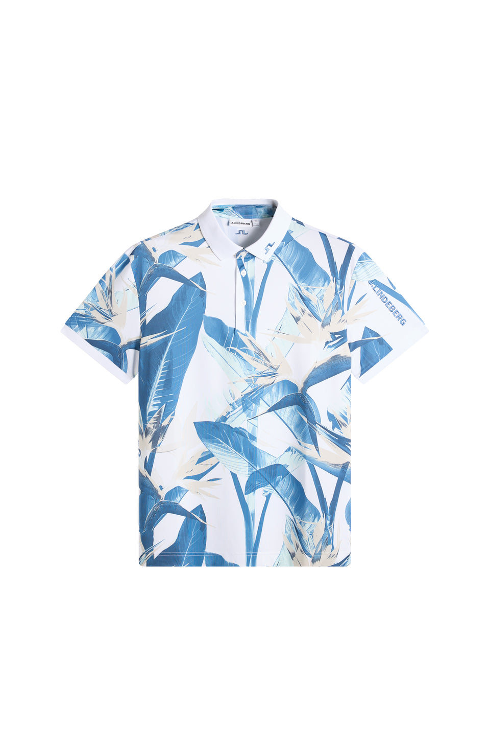 Tour Tech Print Polo / Paradise Skylight M