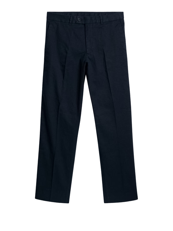 Lois Linen Stretch Pants / JL Navy