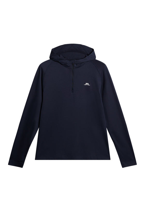 Mario Quarter Zip Hood / JL Navy