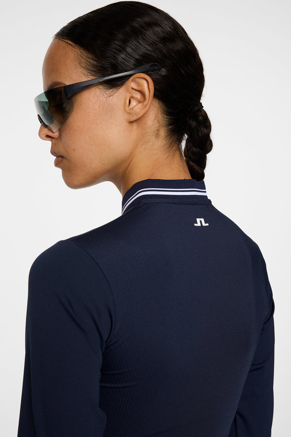 Harper Quarter Zip Mid Layer / JL Navy