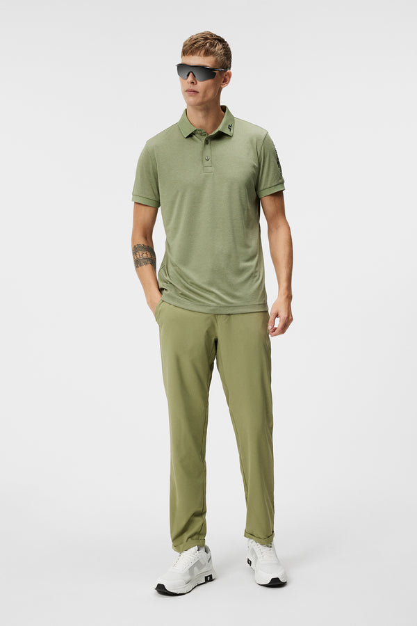 Tour Tech Slim Fit Polo / Deep Depths Melange