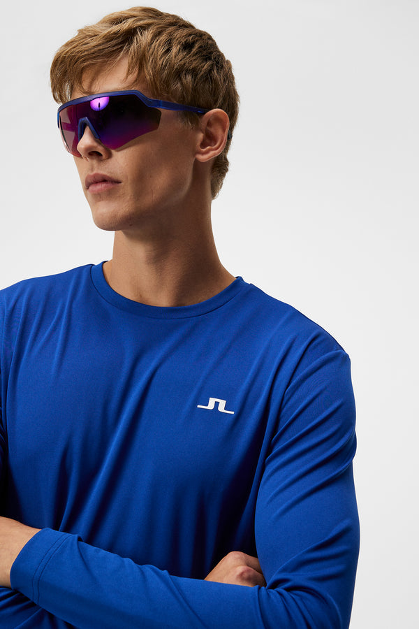 Ade T-shirt LS / Sodalite Blue