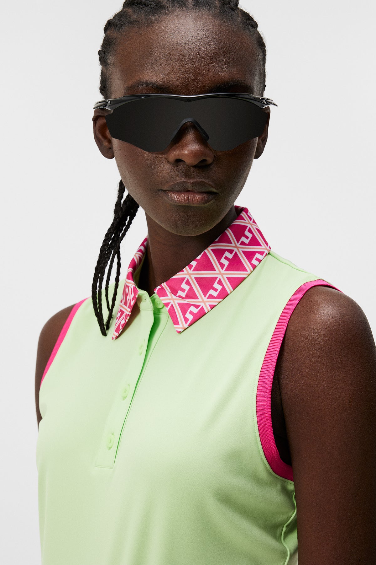 Gigi Sleeveless Top / Paradise Green