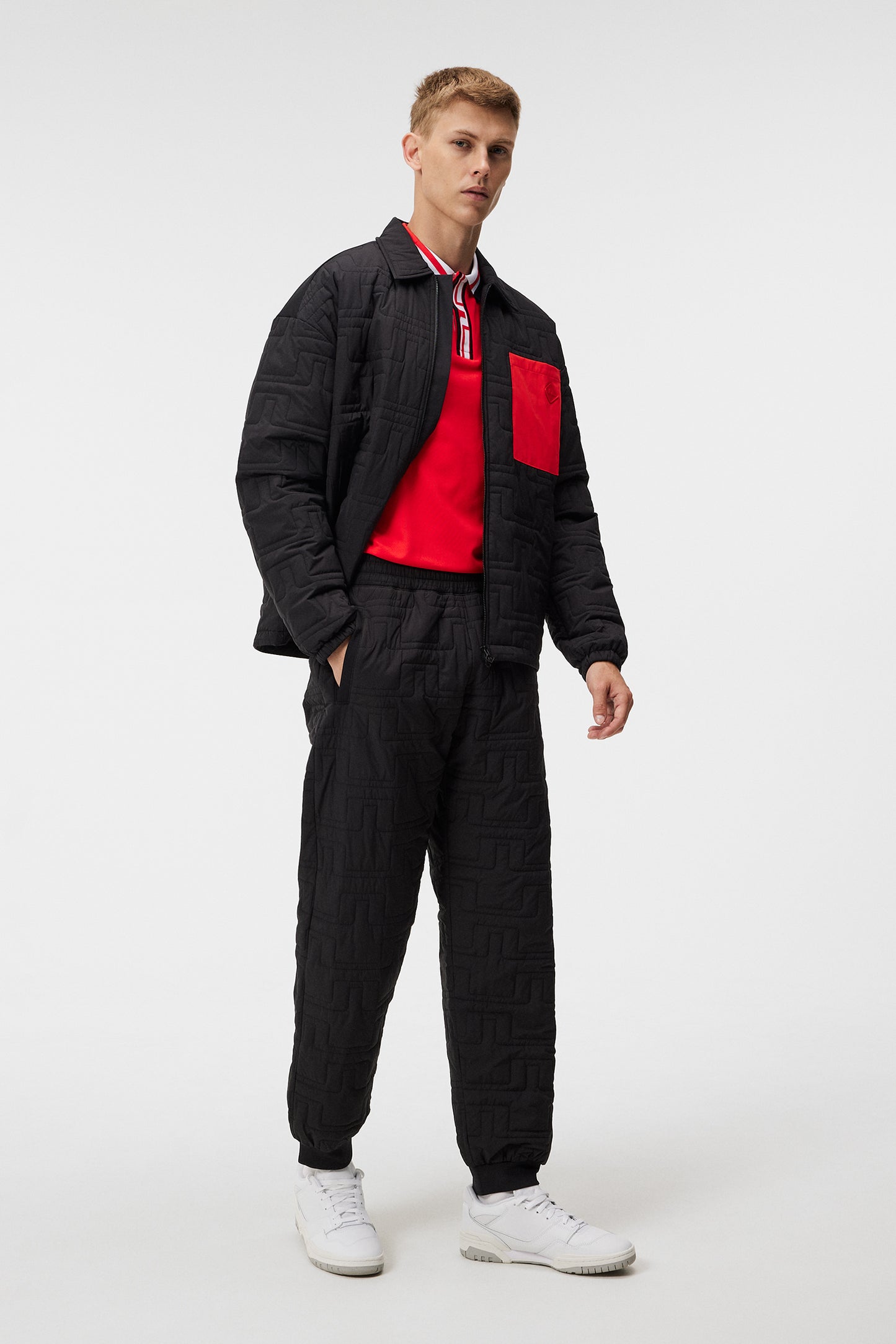 Quilted Pants / Black