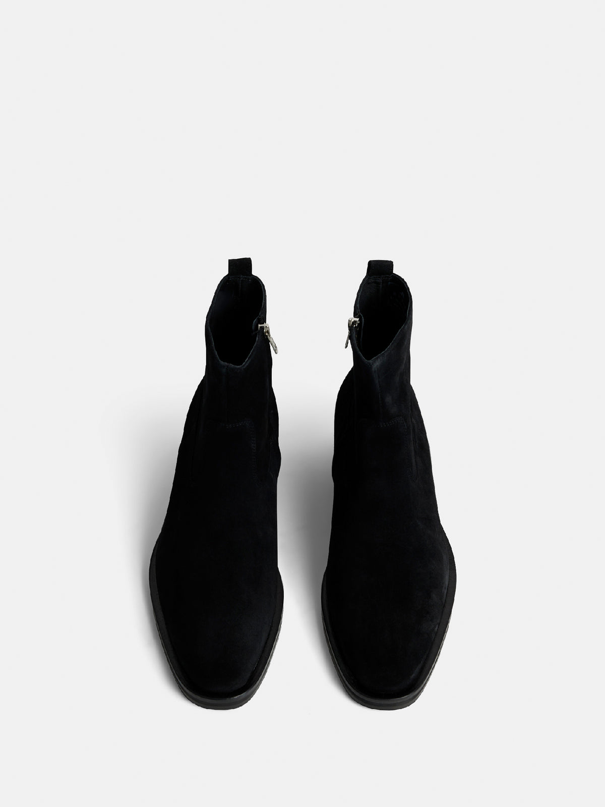 Wyatt Suede Boots / Black