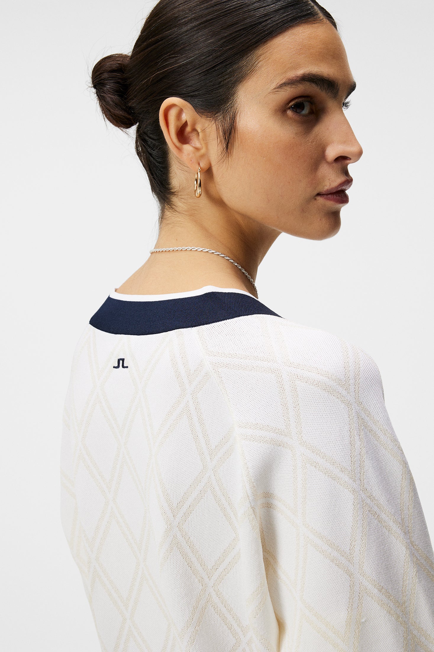 J.LINDEBERG ホワイト カーディガン S Joanna Knitted Cardigan / White – J.Lindeberg