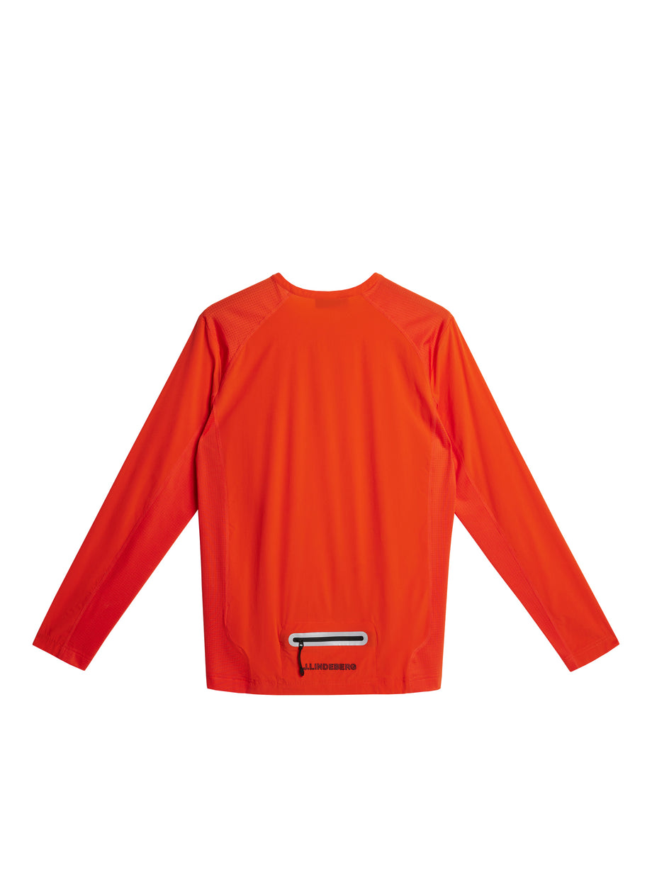Tomas Pro Pack LS T-Shirt / Tangerine Tango