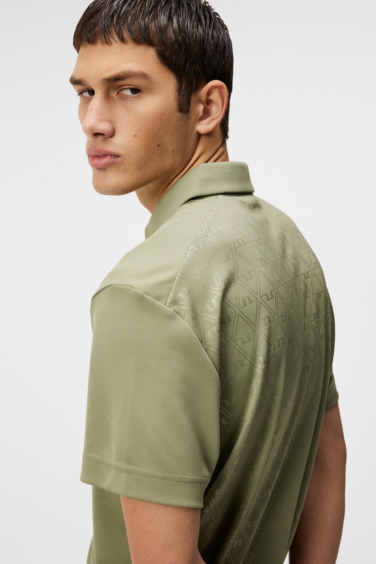 Peat Regular Fit Polo / Oil Green