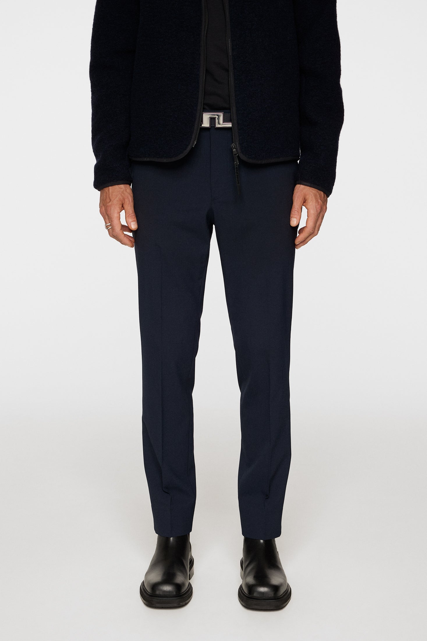Grant Dressed Pants / JL Navy | J.Lindeberg Official