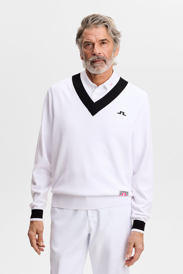 30Y Nikolas Knit Sweater / White
