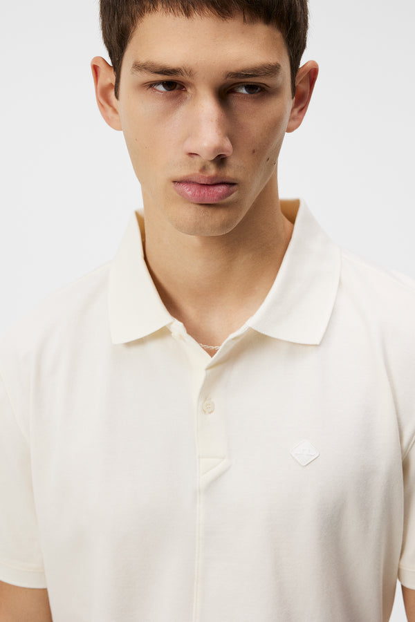 Rubi Slim Polo Shirt / Cloud White