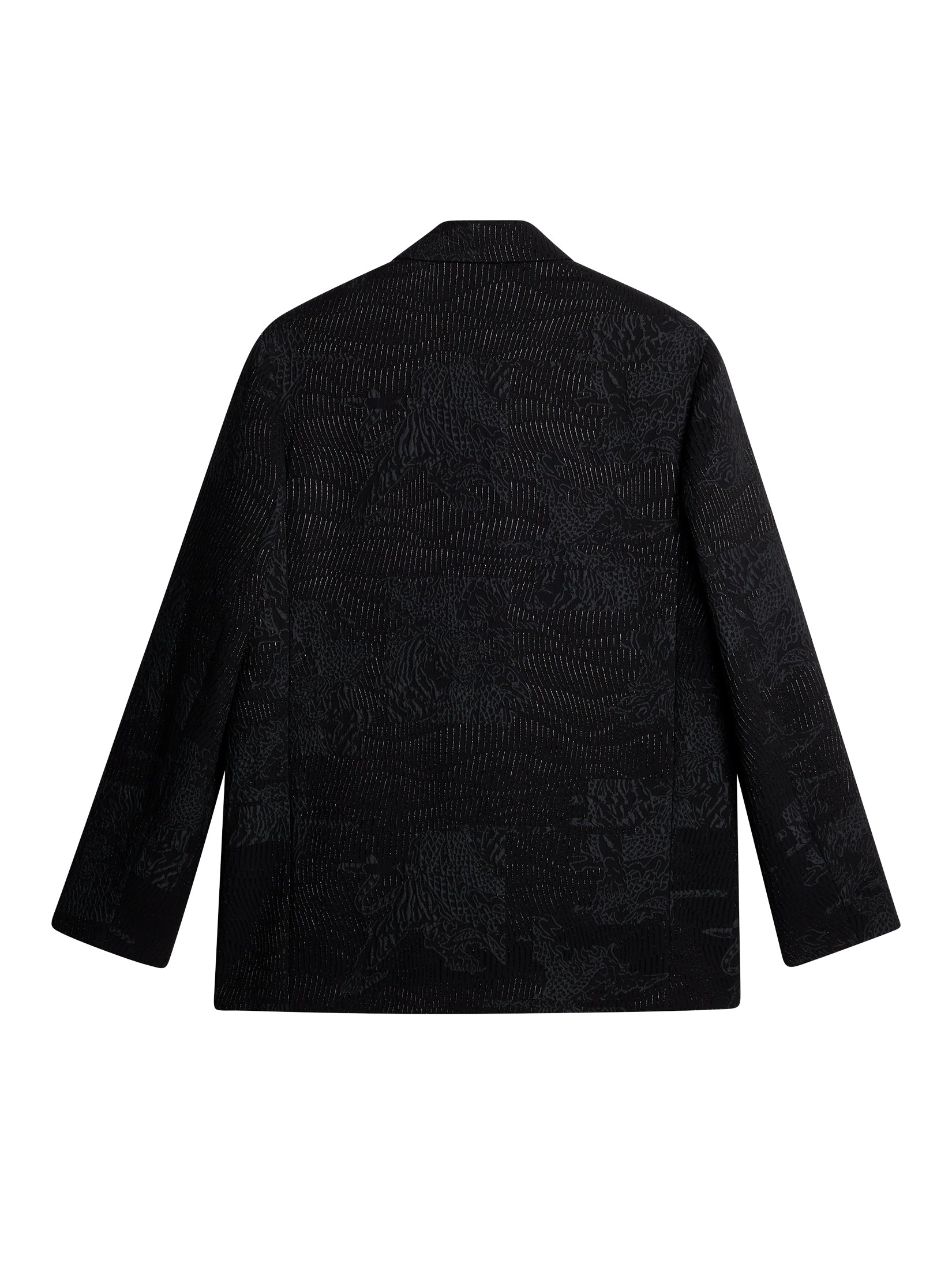 David U Jacquard Blazer / Black – J.Lindeberg EU