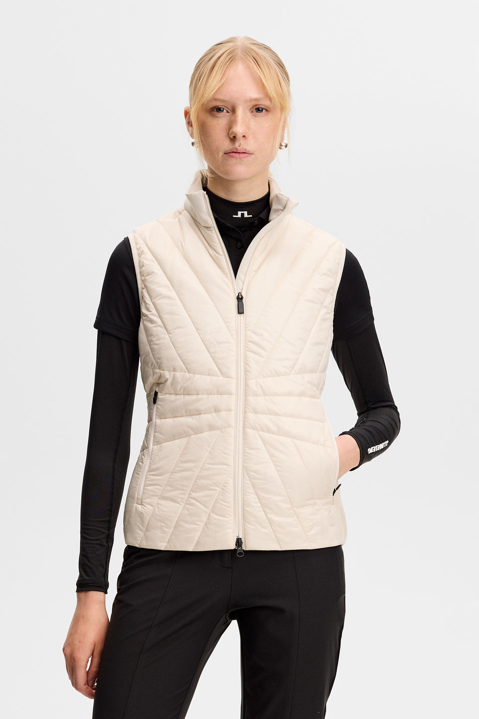 Holma Quilt Hybrid Vest / Moonbeam