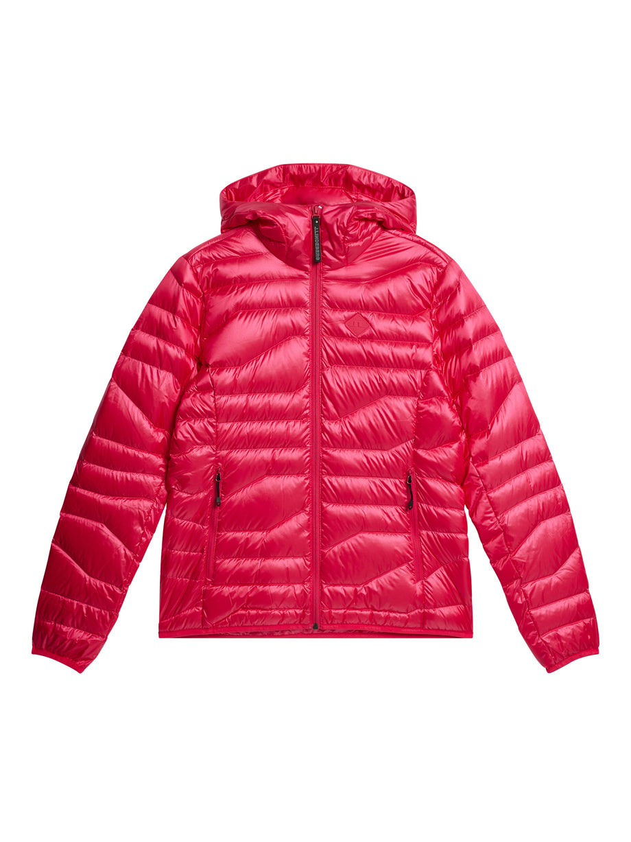 W Cliff Light Down Hood / Rose Red