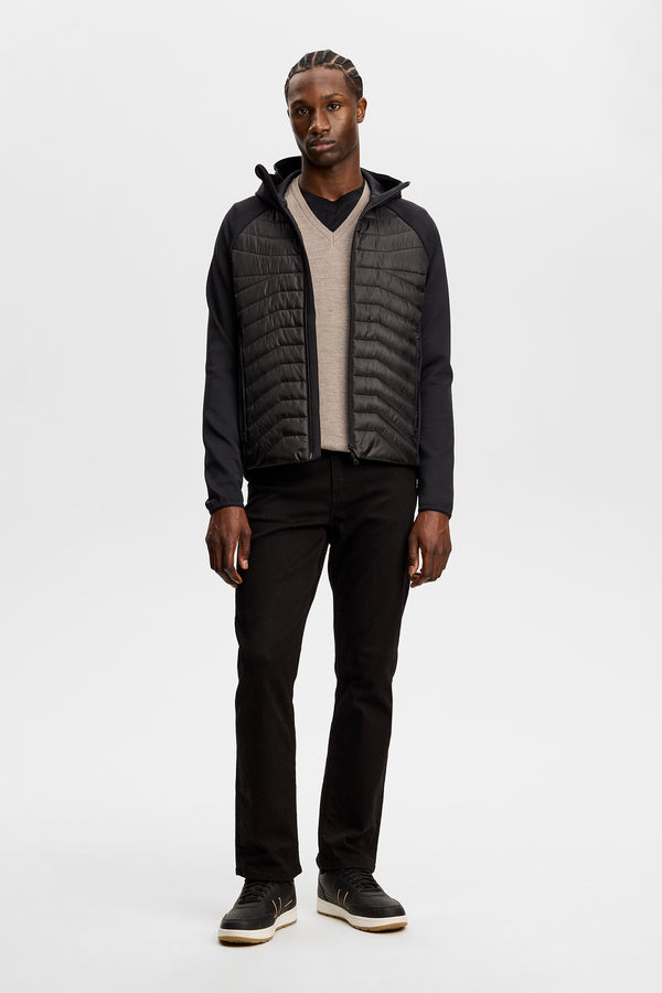 Lymann Knitted Sweater / Brindle Melange