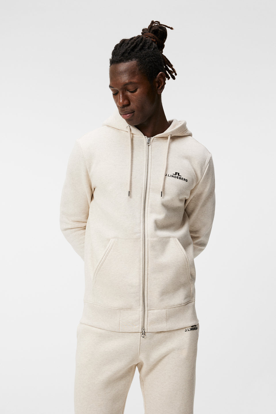 Alpha Zip Hood / Beige Melange