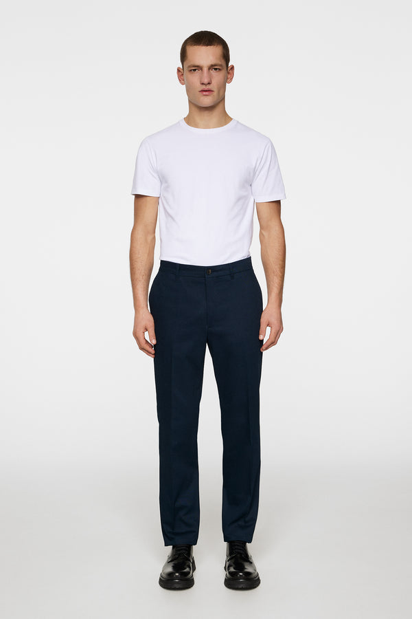 Lois T Cotton Twill Pant / JL Navy