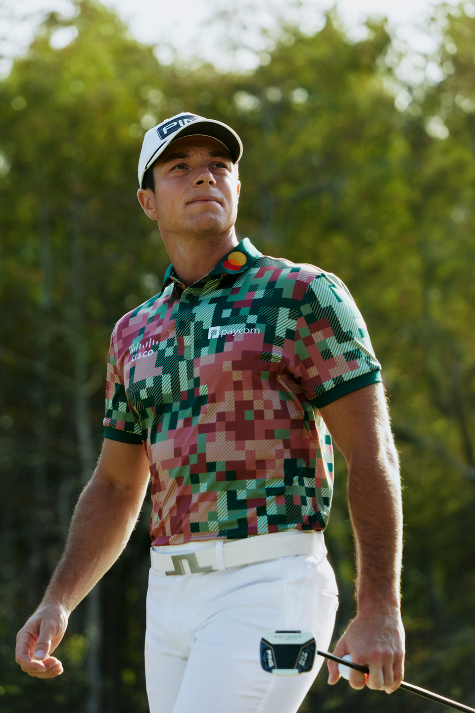 Bridger Tour Print Polo / Tour 26 Multi L