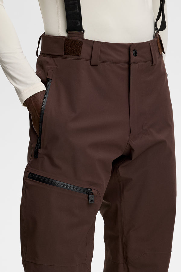 Crue Suspender Pant / Seal Brown