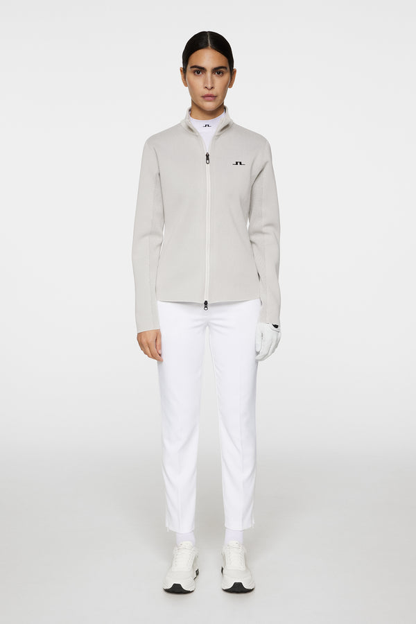 Bell Tech Knit Zip Sweater / Moonbeam