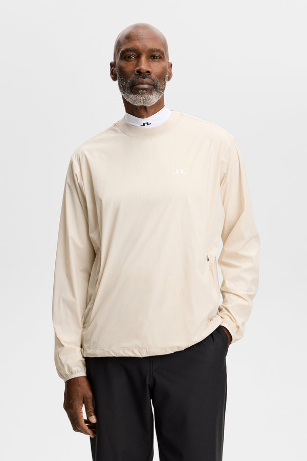 Waren Crewneck Windbreaker / Moonbeam