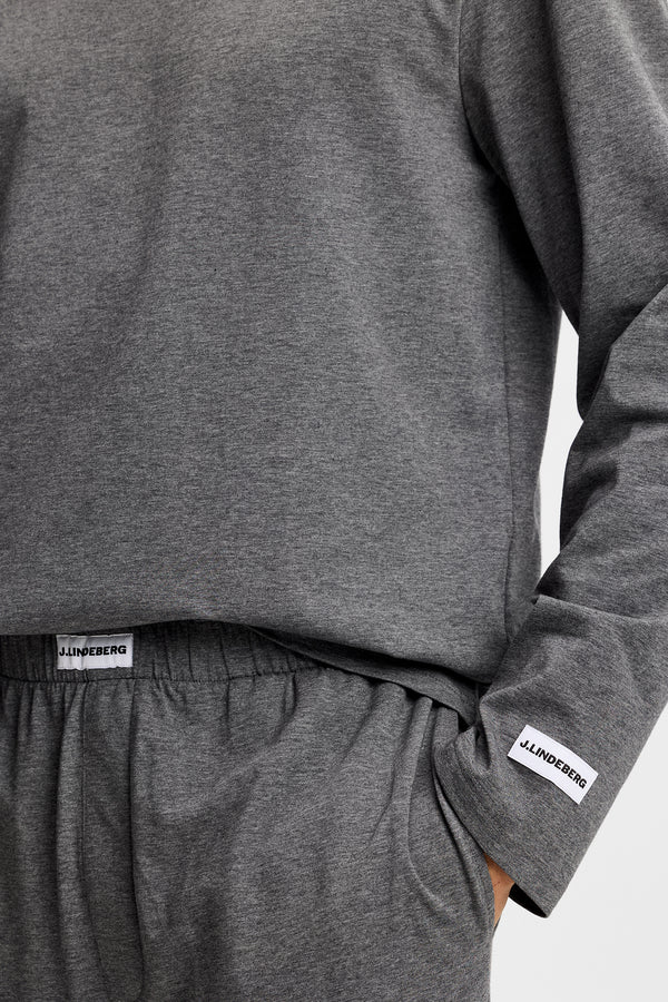 Pierce Pyjama Set / Dark Grey Melange