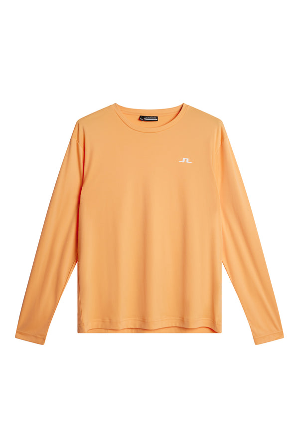 Ade T-shirt LS / Mock Orange