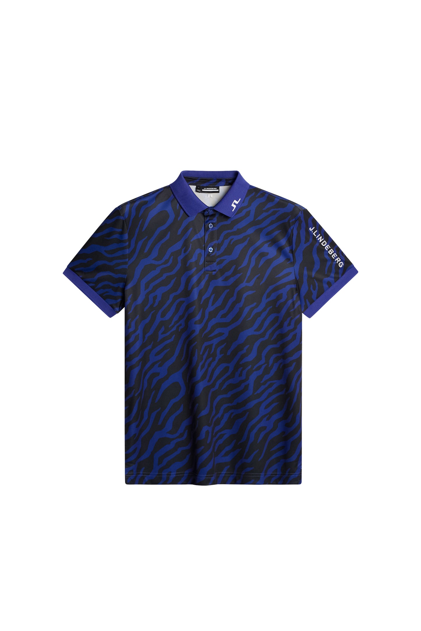 Tour Tech Print Polo / Tour Tiger Clematis M