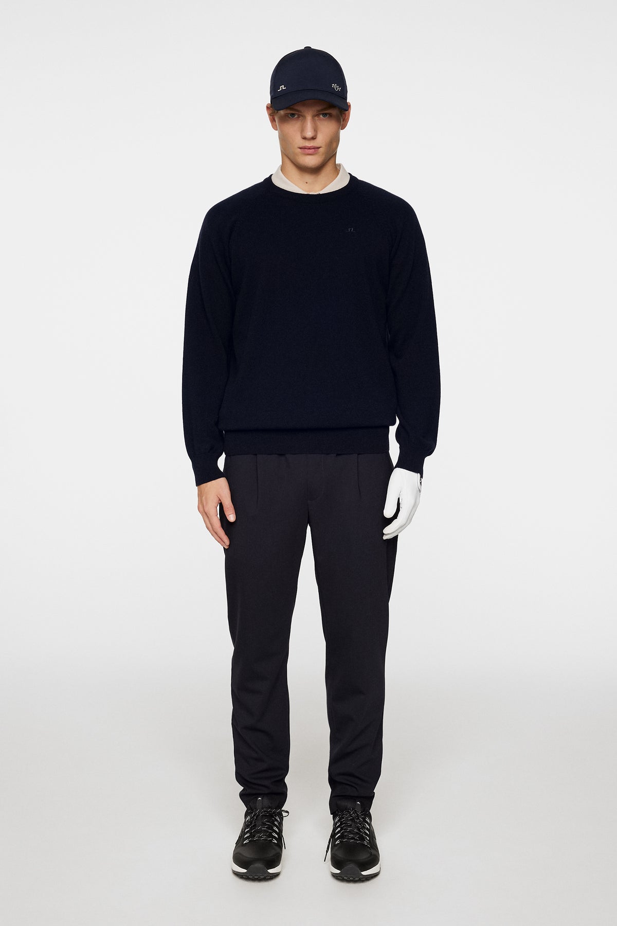 Gary Cashmere Sweater / JL Navy