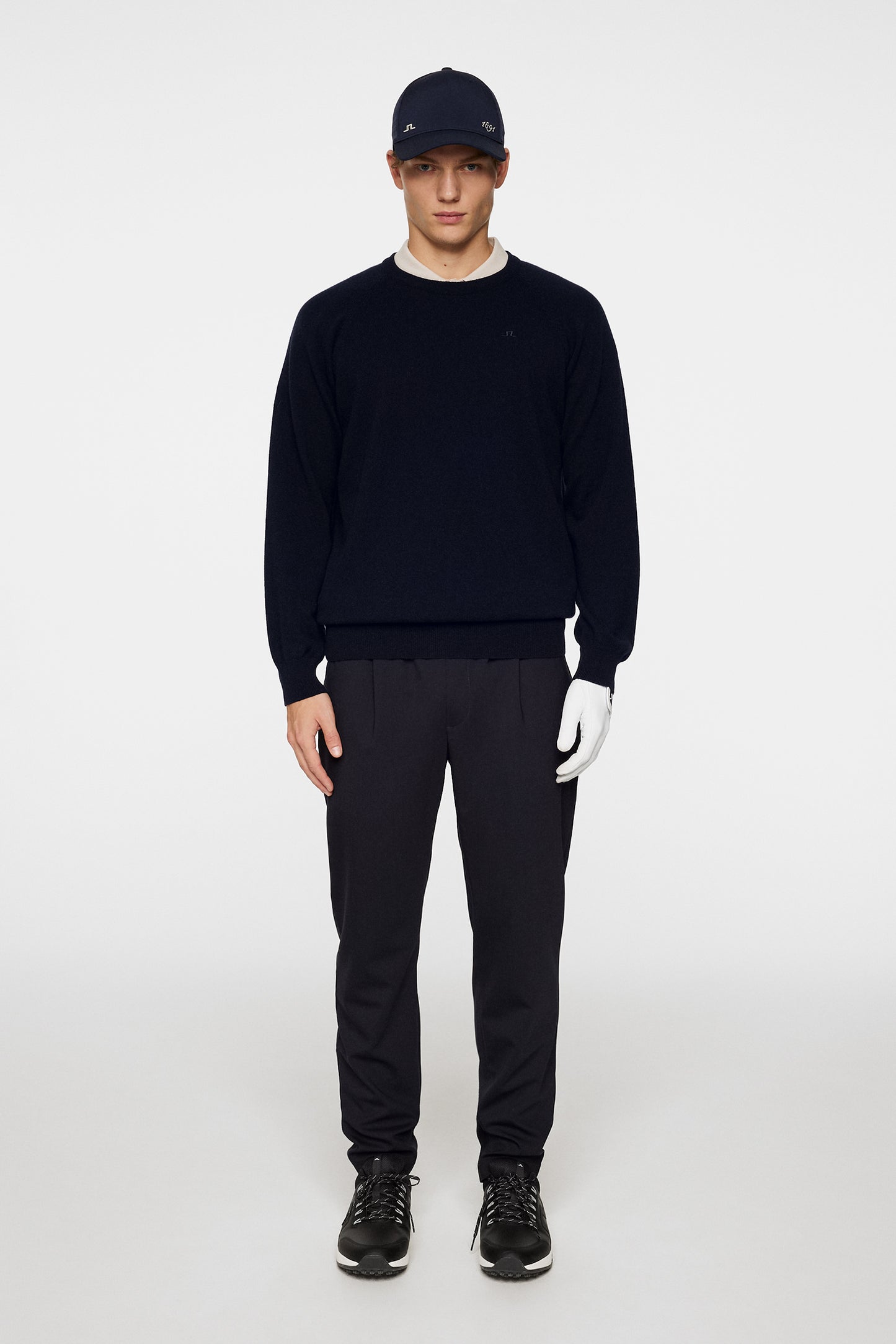 Gary Cashmere Sweater / JL Navy