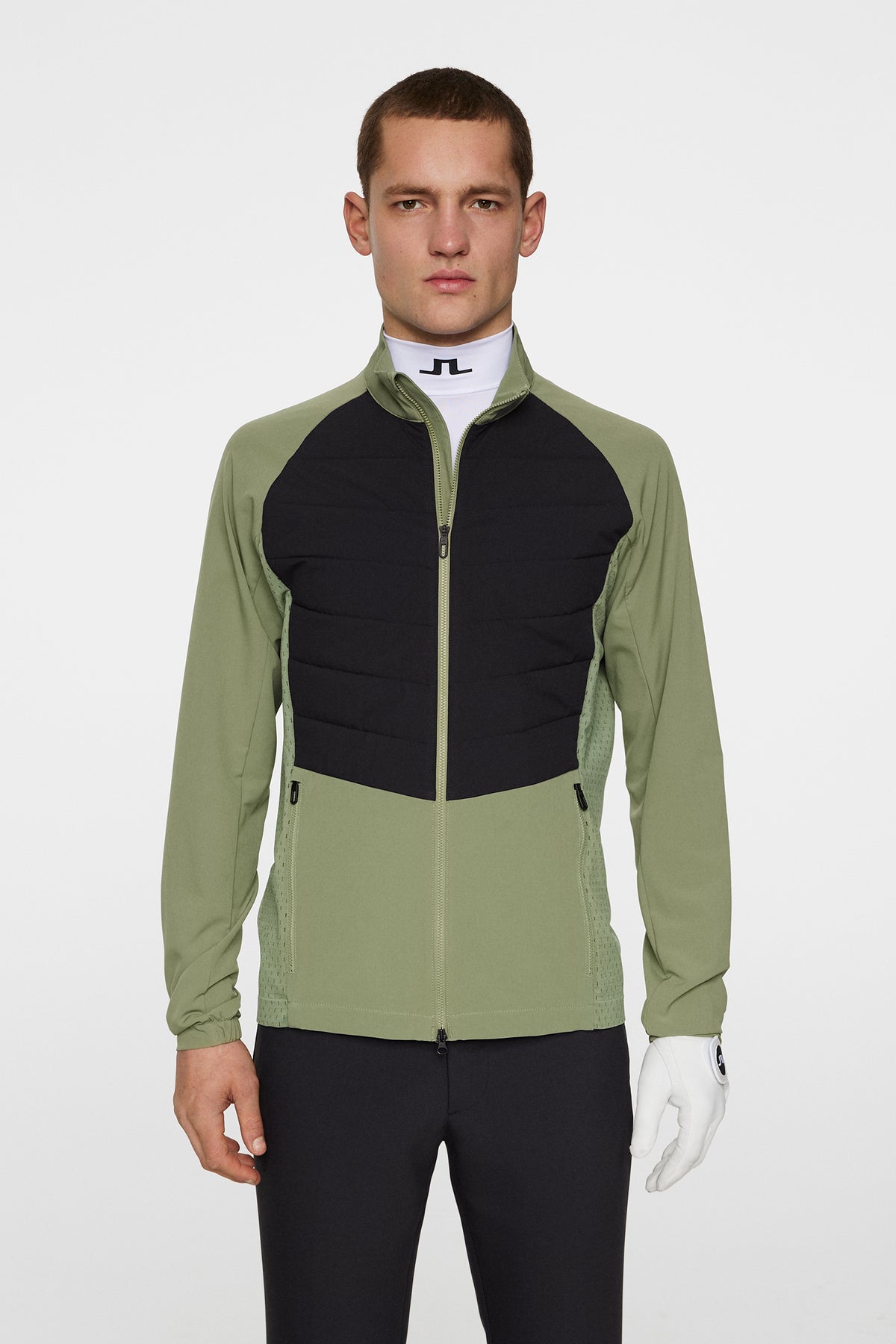 Tech Hybrid Softshell Jacket / Oil Green – J.Lindeberg