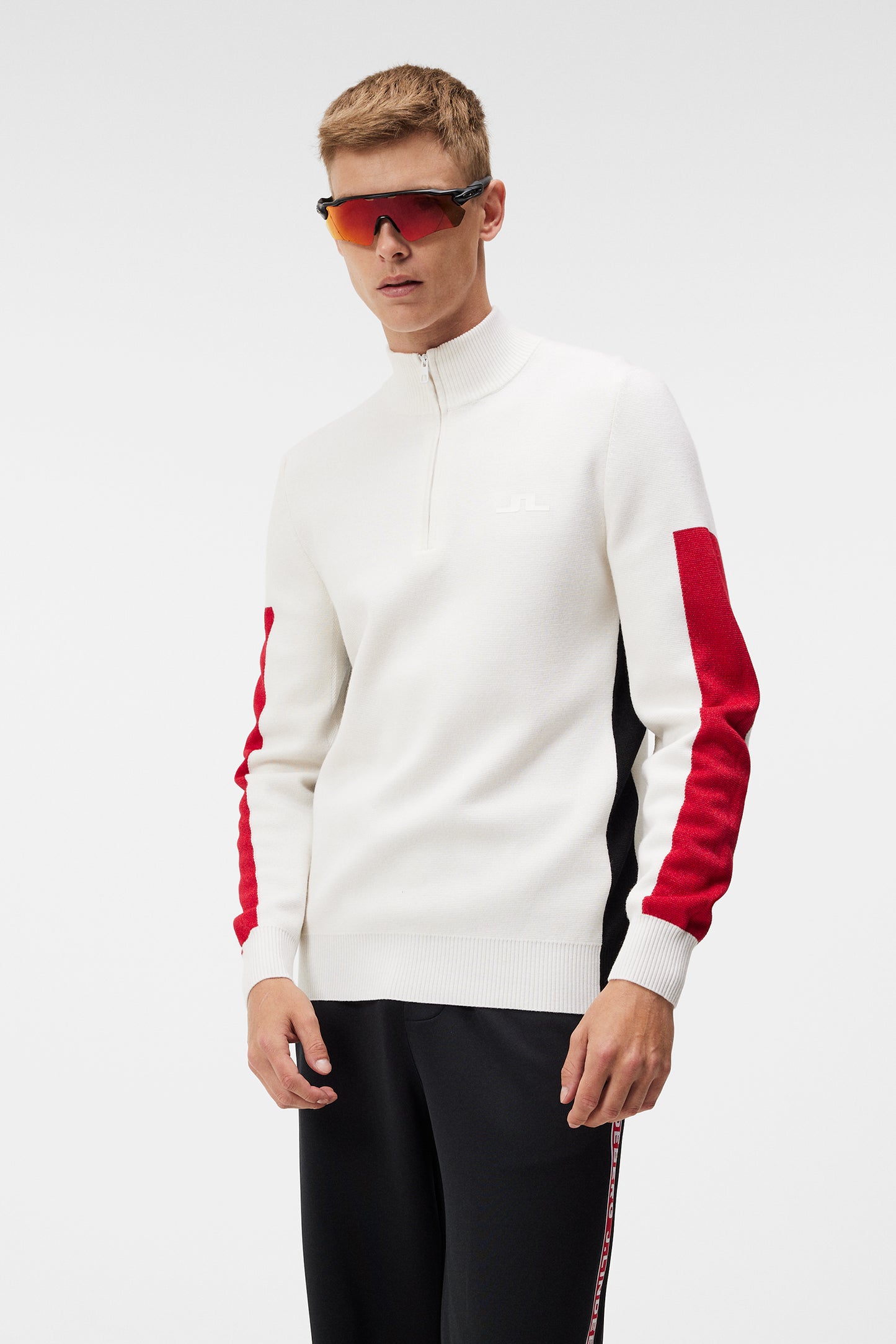 Clide Knitted Sweater / White – J.Lindeberg