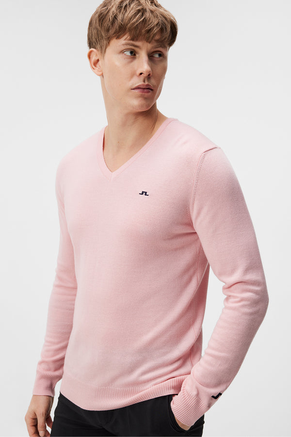 Lymann Knitted Sweater / Powder Pink